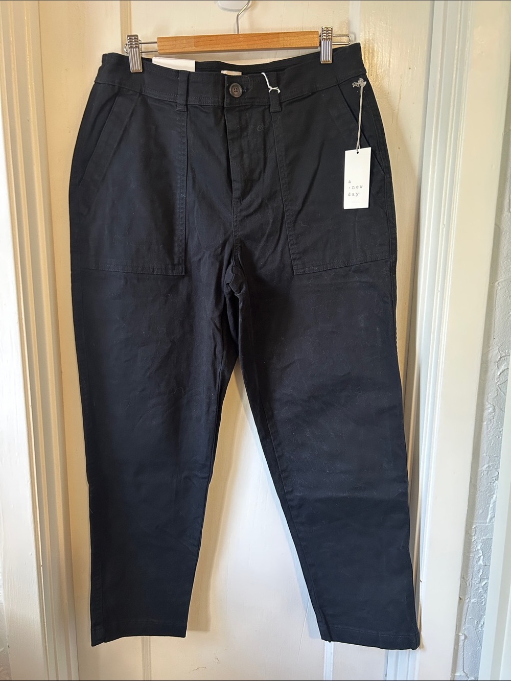 Women’s Cotton Stretch Patch Pocket Pants